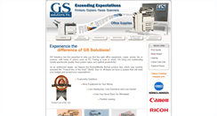 Desktop Screenshot of egssolutions.com